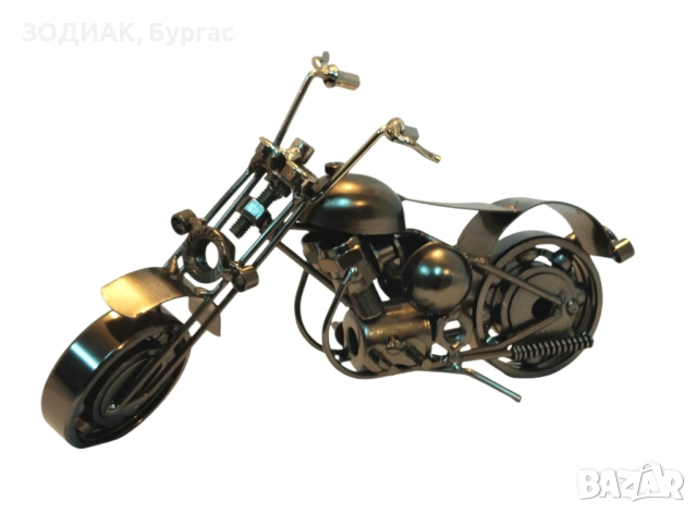 Метална Пластика - МОТОЦИКЛЕТ, снимка 2 - Декорация за дома - 24481156