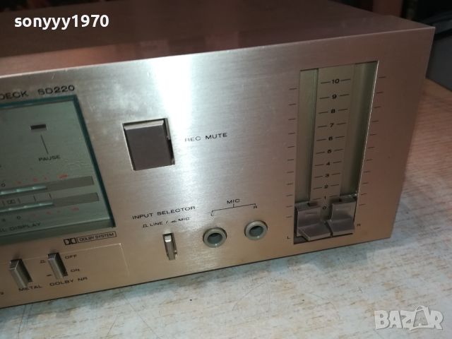 MARANTZ SD220-MADE IN JAPAN-ВНОС SWISS 2705241707LK1EWC, снимка 11 - Декове - 45932295