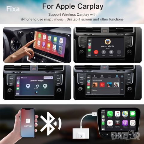 “AMLLEN” безжичен Carplay адаптер , снимка 4 - Аксесоари и консумативи - 45360027