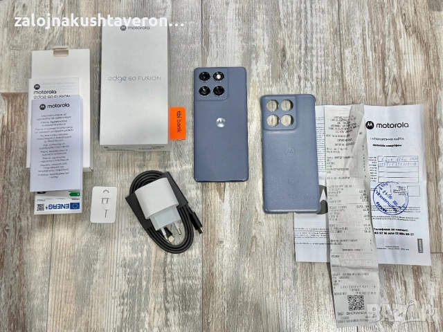 Motorola Edge 60 Fusion 5G 256 GB 12+12 GB Ram Като Нов и Гаранционен, снимка 3 - Motorola - 52541727