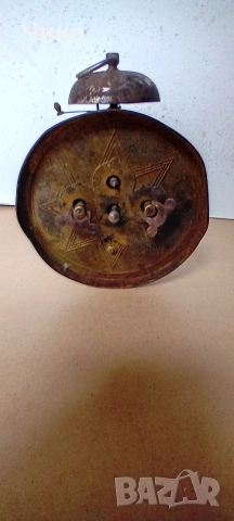 Стар немски здрав будилник "Юхангс", снимка 8 - Антикварни и старинни предмети - 54266406