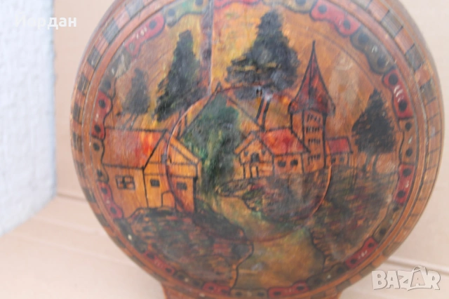 Бъклица от дърво 1947-ма година , снимка 8 - Антикварни и старинни предмети - 53801106