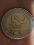 Френска монета от 2Евро Дървото на живота 2001г, снимка 3