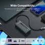 USB C хъб за лаптоп, 7 в 1 10Gbps USB C към USB C хъб, снимка 2