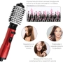 Професионална електрическа четка 3-в-1 за изправяне, къдрене и сушене, 1200W, автоматично въртене, снимка 12