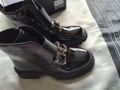 Дамски черни лачени боти , снимка 14