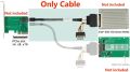 CY Mini SAS HD SFF-8643 към U.2 U2 SFF-8639 NVME PCIe SSD кабел за дънна платка SSD 750 P3600 P3700 , снимка 2