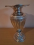 красива сребърна ваза, снимка 1