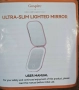 Мини плоско огледало с лед лампа, снимка 5