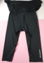 INCO 38 (S) къса черна спортна пола с вграден клин до коляното, снимка 7
