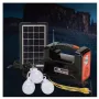 Соларен комплект Dat-At9011 Б фенер, радио, usd, sd карта, осветление, снимка 2