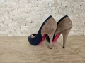 Дамски обувки на ток 13см,платформа 3см, снимка 4