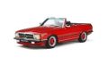 Mercedes-Benz R107 500 SL AMG Signal Red 1986 Model By Otto Mobile 1:18, снимка 2