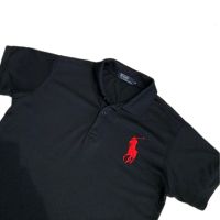 Мъжка тениска с яка Polo Ralph Lauren | S - M размер, снимка 3 - Тениски - 45088739