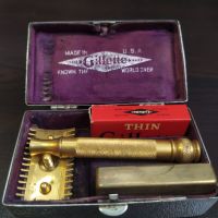 Самобръсначка GILLETTE Made In ENGLAND 1920/40 г, снимка 1 - Антикварни и старинни предмети - 45913971