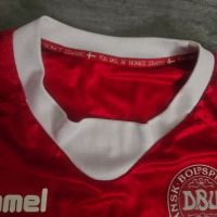  Denmark Hummel #1 Kasper Schmeichel Футболна тениска, снимка 4 - Тениски - 45552629