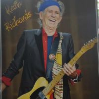 Keith Richards-метална табела (плакет), снимка 2 - Китари - 45241911