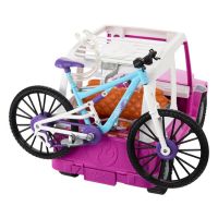 Кукла Барби с джип и колело, снимка 3 - Кукли - 45510171