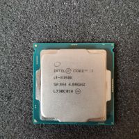 Intel Quad I3-8350k SR3N4 4000MHz L2-1MB L3-8MB TDP-91W Socket 1151, снимка 1 - Процесори - 37131668