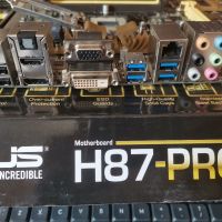 Дънна платка H87 Asus H87-PRO Socket 1150, снимка 2 - Дънни платки - 38029288