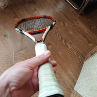 Ракета за тенис на корт wilson (k) tour, снимка 7 - Тенис - 45057062