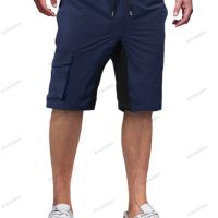 Ежедневни мъжки къси панталони с цветен блок в нов стил, 6цвята , снимка 7 - Къси панталони - 45375695