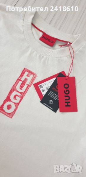 Hugo Boss HUGO Dalbula Cotton Mens Size L НОВО! ОРИГИНАЛНА Мъжка Тениска!, снимка 1