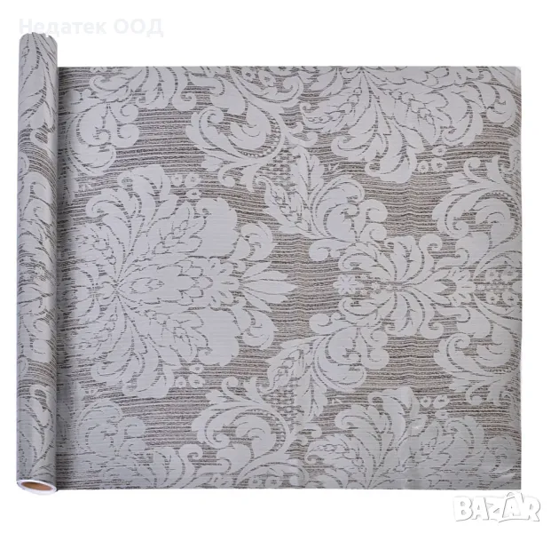 Самозалепващо фолио, Damask Grey Silver, 45x200 см, снимка 1