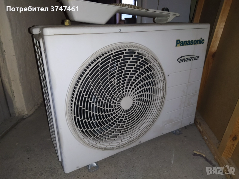 Повреден климатик Panasonic CU-E12QKE външно тяло, снимка 1