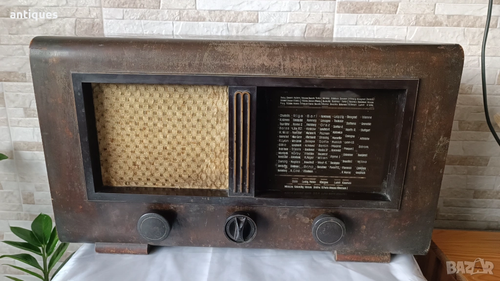 Старо лампово радио - Mende MS225W - 1938г. - Made in Germany, снимка 1