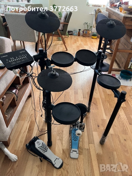 Продавам Ел. Барабани YAMAHA DRUMS DTX452K KIT, снимка 1