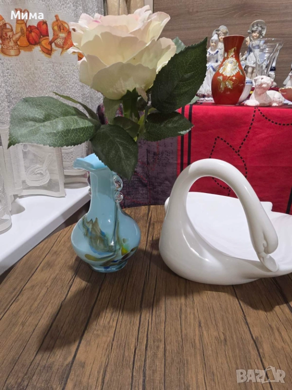 Ваза от мураново стъкло, снимка 1