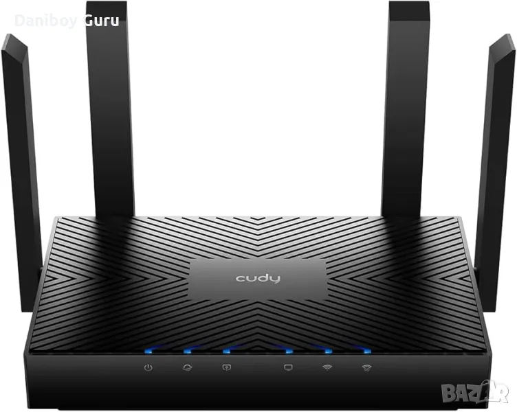 Cudy AX3000 WiFi 6 рутер - 802.11ax безжичен рутер, Gigabit, двулентов интернет рутер, VPN рутер, MU, снимка 1