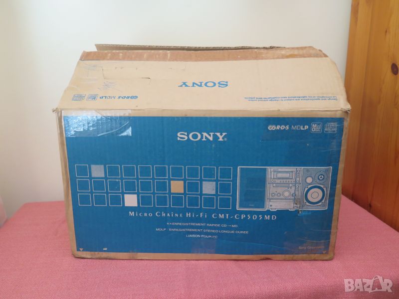 Sony CMT-CP505MD,с мини диск MDLP, снимка 1