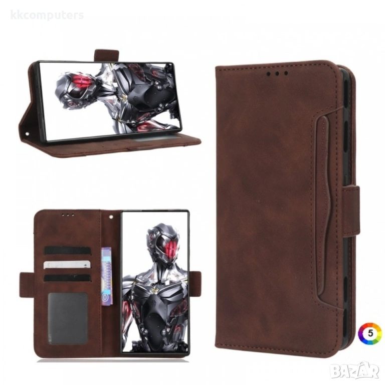 ZTE nubia Red Magic 8 Pro / 8 Pro+ Wallet Калъф и Протектор, снимка 1