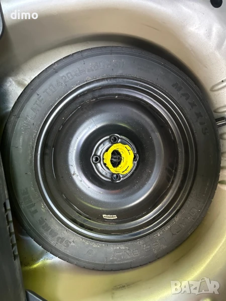 Резервна гума с джанта патерица Peugeot 207 citroen 4x108, снимка 1