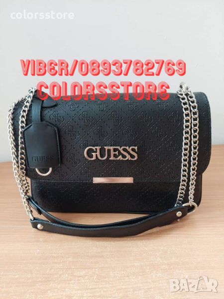 Черна чанта Guess-SG73HM, снимка 1