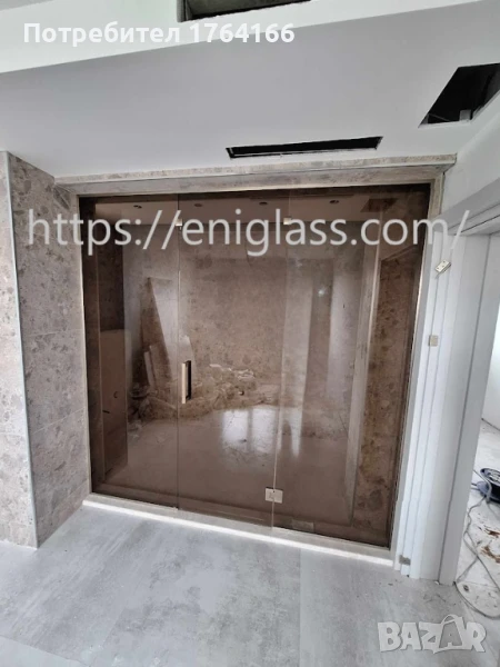 Стъклен параван, снимка 1