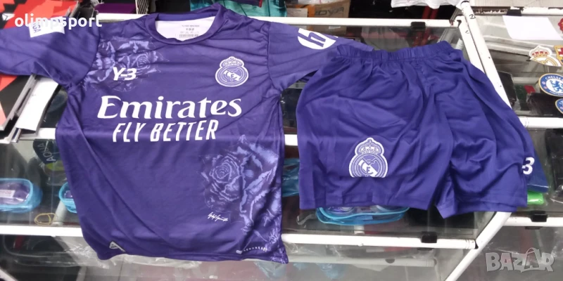 футболен екип Реал Мадрид нов тениска и шорти за дете с ръст 150-160см, снимка 1