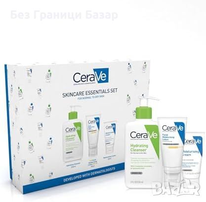 Нов CeraVe Сет за Грижа за Кожата + SPF50 Хидратиращ Лосион 70мл, снимка 1