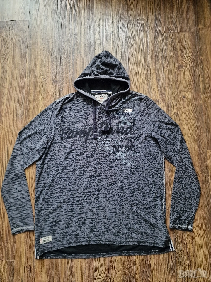 Страхотен мъжки суитчър блуза CAMP DAVID размер 3XL, снимка 1