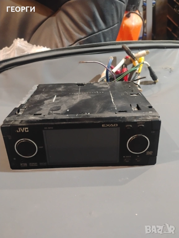 JVC KD-AVX2 Cd dvd автомобилно стерео с ДИСПЛЕЙ . ИЗГОДНО, снимка 1