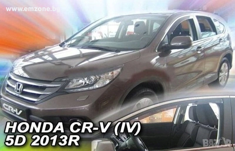Комплект Предни/Предни и задни ветробрани водобрани Хеко Team Heko Хонда Honda CR-V I II III IV V , снимка 1