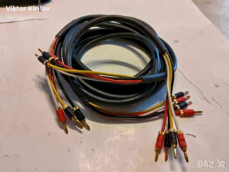 Кабел за тонколони bi wire, снимка 1