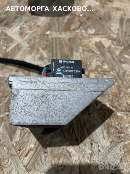 Управляващ блок, резистор за отопление и вентилация 6Q1907521A Volkswagen Seat Audi Skoda, снимка 1