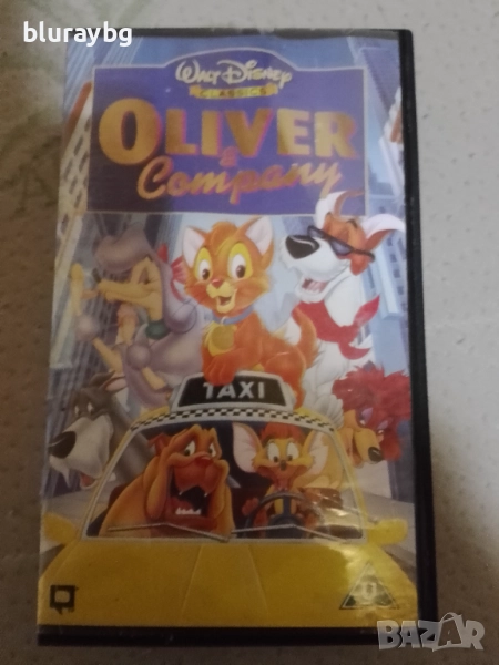 Oliver and Company vhs / Оливър и компания видеокасета, снимка 1