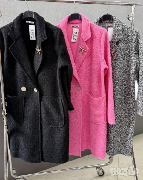 Меки есенни палта от букле  , снимка 1
