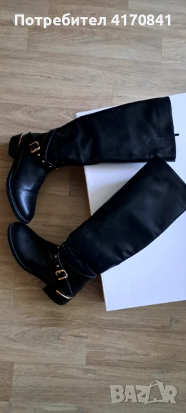 Ботуши размер 39, черни, снимка 1