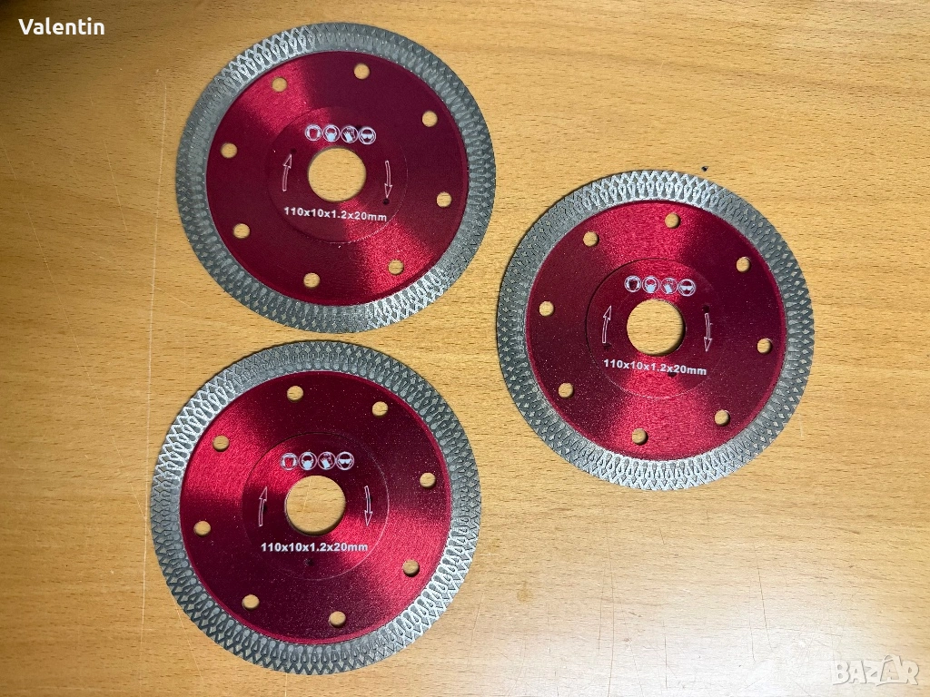 Диамантени дискове Ф110/Ф125, снимка 1