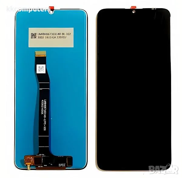 LCD Дисплей за Huawei NOVA Y70 / Y70 Plus (MGA-LX9) + тъч скрийн /Черен/ Оригинал Service pack Барко, снимка 1